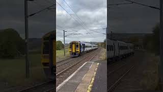 Class 158 passing Cononley [upl. by Atahs]