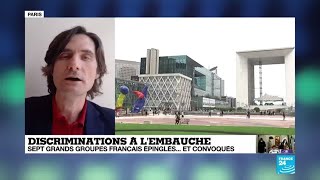 Discriminations à lembauche  sept grands groupes français épinglés et convoqués [upl. by Daj]