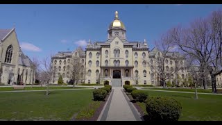 University of Notre Dame Campus Tour [upl. by Darian]