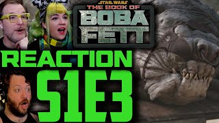 MACHETÉ amp A BABY RANCOR  The Book of Boba Fett S1x3 REACTION [upl. by Irod824]