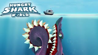 MAXED HELICOPRION  Hungry Shark World  Ep 50 HD [upl. by Baelbeer]