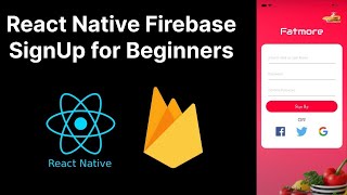 React Native Firebase Authentication Tutorial  Email and Password Part 2 [upl. by Fairlie67]