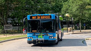 Montgomery County Transit Ride On 2021 Gillig Advantage LF30 2036D on Route 45 [upl. by Aceber]