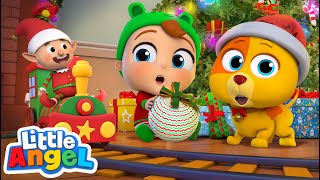 Santas Little Christmas Elf  LittleAngel Kids Songs amp Nursery Rhymes [upl. by Ruthy]