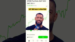 SampP 500 Reaches Record High splg voo spy vti sampp500 stockmarket [upl. by Weintrob706]