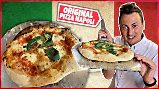 ORIGINAL Napoli Pizza die BESTE Pizza der WELT  Teig amp Rezept [upl. by Sherrard]