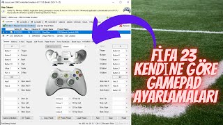 fifa23 KONSOL GAMEPAD AYARLARI VE KENDİZE GÖRE TUŞ ATAMALARI NASIL YAPILIR [upl. by Leggat]