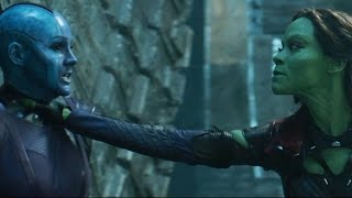 Guardians of the Galaxy 2 GOTG 2 2017 Nebula and Gamora FightFighting Battle Scene Explained [upl. by Ramoh313]