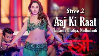 Aaj Ki Raat  Stree 2  Tamannaah Bhatia  SachinJigar  Madhubanti  Divya  Amitabh remix lofi [upl. by Harriette408]