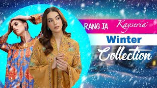 Kayseria amp Rang Ja latest Styles for Winter  Shirt amp Shalwar Collection  Brand Directory [upl. by Horatia]