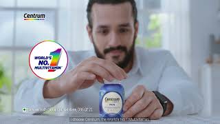 Centrum Men Supports Overall Health  Akhil Akkineni TVC  Worlds No1 Multivitamin [upl. by Shayna748]