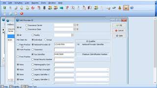 How to Setup NPI and TaxID in Medisoft [upl. by Nylsor]