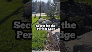 Heres how I achieved the perfect landscape bed edge landscapedesign [upl. by Elazaro]