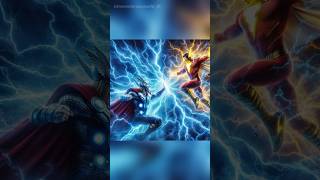 Thor Vs Shazam Epic battle of Gods ⚡🌩️ marvel dc shorts shortsfeed thor trending avengers [upl. by Lilli]