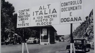 The former border post between Trieste and Italy [upl. by Alegnat]