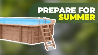 How to Prepare a Swimming Pool for the Summer Season StepbyStep [upl. by Brosy346]