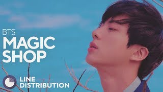 BTS  Magic Shop Line Distribution [upl. by Jeane]