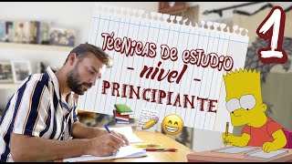 TÉCNICAS DE ESTUDIO principiantes para triunfar este curso 📚📝😁 [upl. by Rene]