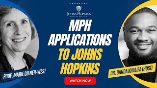 MPH Application in the USA with the Chair of the MPH program at Johns Hopkins [upl. by Anitel489]