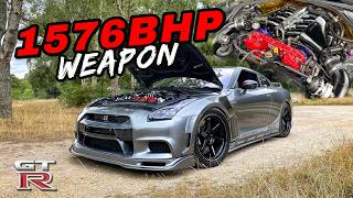 THE 1576BHP JDM NISSAN R35 GTR STREET MONSTER [upl. by Northrop]