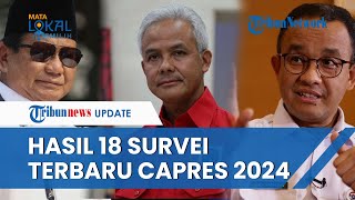 Menjelang Pemilu 2024 Ini Rangkuman Hasil 18 Survei Terbaru Capres 2024 selama Tiga Bulan Terakhir [upl. by Naujek]