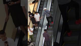 Touching Hands on Escalator Prank [upl. by Dahl]