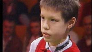 Wetten dass 14 Ball Snooker Machine Gun Shot  Wette komplett 1994 Weltrekord [upl. by Airaet981]