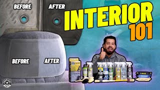 Cleaning Your Interior This Weekend Watch This Product Breakdown  Interior 101  Chemical Guys [upl. by Llerref]