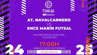 ATLÉTICO NAVALCARNERO  ENCE MARÍN FUTSAL  PRIMERA IBERDROLA FÚTBOL SALA  J4 [upl. by Gnouhk685]