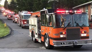 Englewood Block Party Fire Truck Parade 2018 [upl. by Harlow]