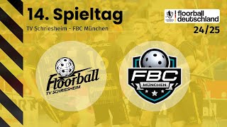 TV Schriesheim vs FBC München  14 Spieltag  1 FloorballBL Herren 2425 [upl. by Matias]