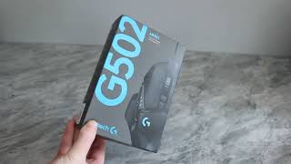 Logitech G502 Mouse Unboxing [upl. by Yerg]