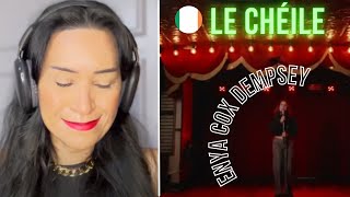 Reaction Enya Cox Dempsey  Le Chéile  🇮🇪 Ireland  Official Music Video  Junior Eurovision 2024 [upl. by Mattah]