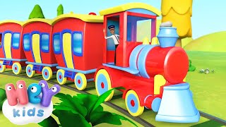 Hör wie der Zug pfeift 🚂 Zug kinderlied  KinderliederTV [upl. by Pettit]