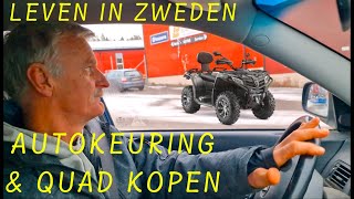 LEVEN IN ZWEDEN autokeuring amp quad kopen [upl. by Tnafni]