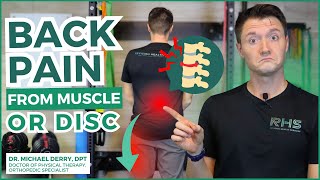 How Do You Know If Back Pain Is From Muscle or Disc Figure it out now [upl. by Maggy]