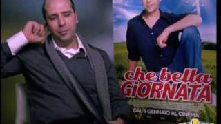 CHECCO ZALONE  intervista Che bella giornata  WWWRBCASTINGCOM [upl. by Pirozzo]