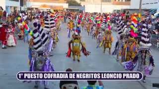 CONCURSO NEGRITOS DE HUANUCO 2015 1er PUESTOCOFRADIA DE NEGRITOS LEONCIO PRADO EN LIMAPERU [upl. by Fast]