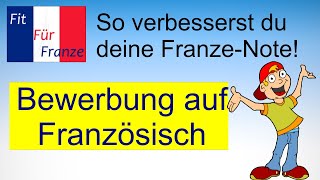 Bewerbung auf Französisch  la lettre de motivation [upl. by Lipscomb]