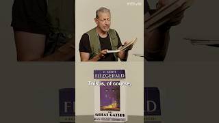 Jeff Goldblum Cries Reading The Great Gatsby [upl. by Enuahs]