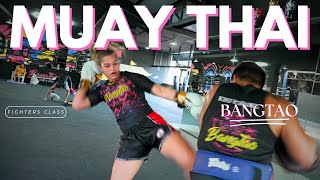 Fighters Class  Sparring amp Padwork  Bangtao Muay Thai amp MMA [upl. by Waltner]