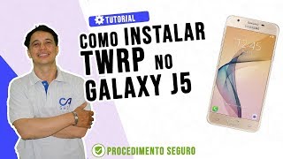 Como Instalar TWRP Galaxy J5 SMJ500M [upl. by Arlie]