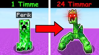 Prankar Min Farbror Med MORPH MOD i 24 TIMMAR Minecraft [upl. by Schenck601]