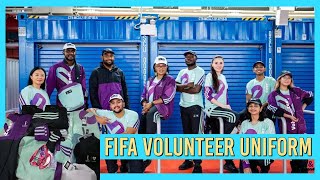 Exclusive Look FIFA World Cup 2024 Volunteer Uniform Collection [upl. by Ainegue]