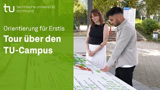 Tour über den Campus der TU Dortmund [upl. by Aniratak]