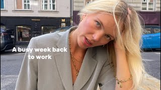 Copenhagen vlog  crazy busy week running around the city  Katarina Krebs [upl. by Beedon280]