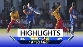 IND vs ZIM Highlights India vs Zimbabwe Match Highlights  Full Match Highlights  Shubman Gill [upl. by Somisareg]