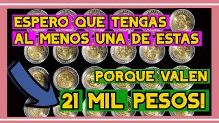 🎯Esta es ➡ LA MONEDA MEXICANA MÁS VALIOSA De 5 Pesos Centenario Y Bicentenario ¿Tienes una Vale💲💲 [upl. by Yand]