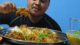 chicken leg piece gravyeating food assam mukbang viralvideo please common [upl. by Maiah]