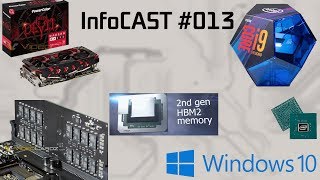 infocast013  мощный APU AMD новые процы от intel Windows 10 [upl. by Ayote]